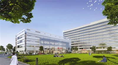 规划床位831张、、结合海绵城市的设计理念 天医大总医院空港医院二期工程开建