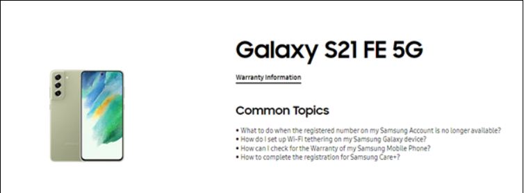 三星公布Galaxy S21 FE官方渲染图：采用直面屏设计及前置挖孔摄像头