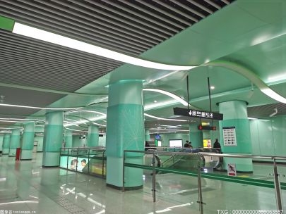 天津地铁7号线3标项目兴华道站主体结构顺利封顶