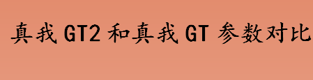 真我GT2和真我GT大师探索哪个好 真我GT2和真我GT大师版参数对比