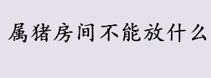 属猪房间不能放什么 属猪房间能放与猴有关的图画吗