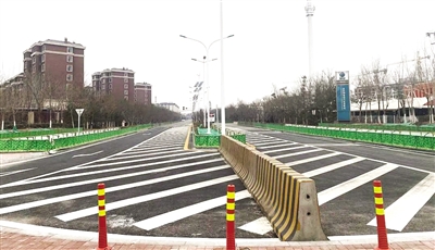 天津生态城和睦路与中央大道交口工程已完工并正式开通