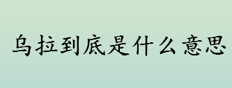 乌拉到底是什么意思 俄罗斯语乌拉的起源介绍