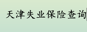 天津失业保险查询 2022天津失业保险金领取标准是什么