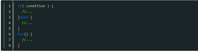javascript中大括号怎么用（javascript大括号用法）