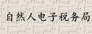 自然人电子税务局是什么？什么是电子税务？自然人电子税务局网上申报流程 