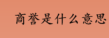 商誉是什么意思 企业的商誉受什么影响 