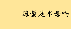 海蜇是水母吗有没有毒？海边的死水母有毒吗？十大剧毒水母排行榜